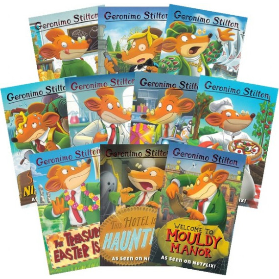 Geronimo Stilton The 10 Book Collection Series Two (黑白版本)