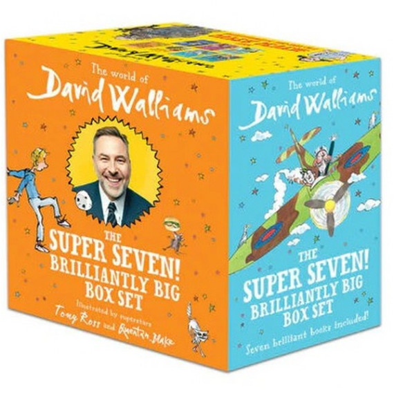 The World of David Walliams: The Super Seven! Brilliantly Big Box Set - 7 Books