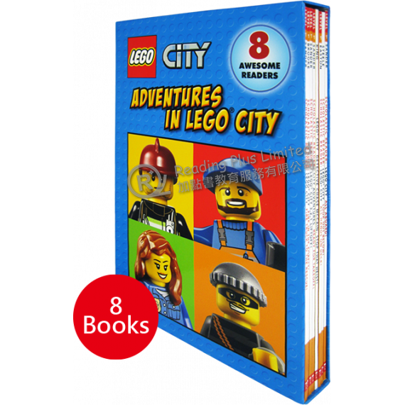 Adventures in LEGO City Collection – 8 Books