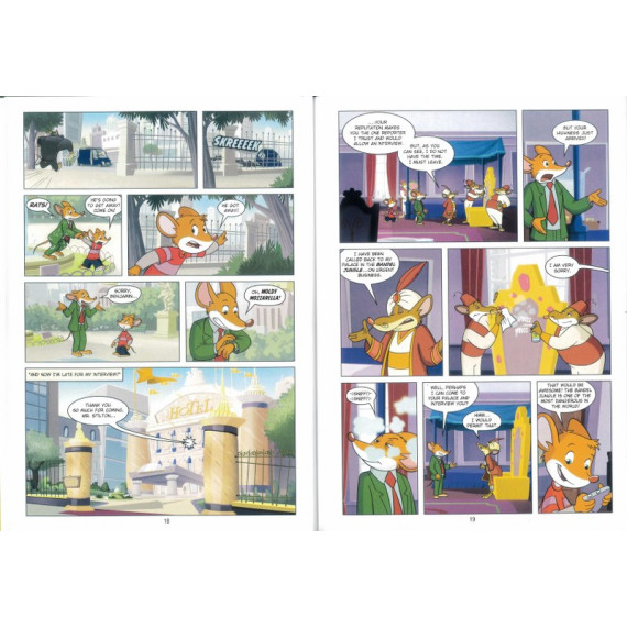 Geronimo Stilton™ Reporter Graphic Novel #1: Operation Shufongfong (Hardcover)