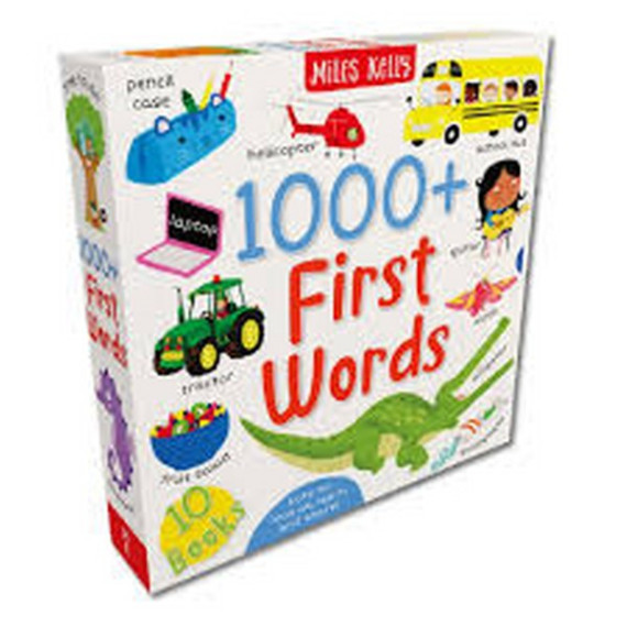 1000+ First Words Collection - 10 Books