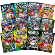 The Gigantic Collection of Captain Underpants Collection - 12 Books