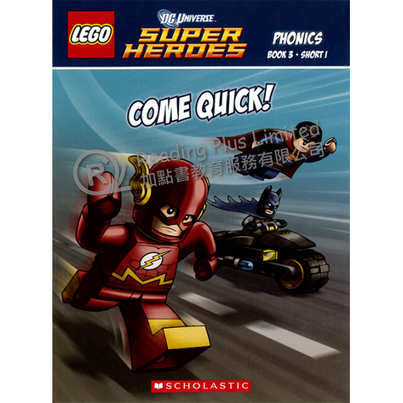 LEGO DC Universe™ Super Heroes Phonics (Pack 1) Collection - 12 Books (including 10 Books and 2 Workbooks)