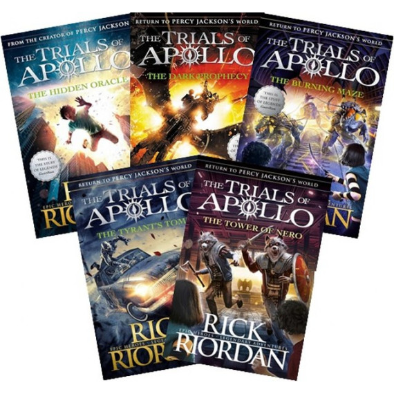 The Trials of Apollo Collection - 5 Books