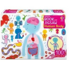 Usborne Book and Jigsaw: Human Body (100塊) (拼圖尺寸：59cm x 40cm)