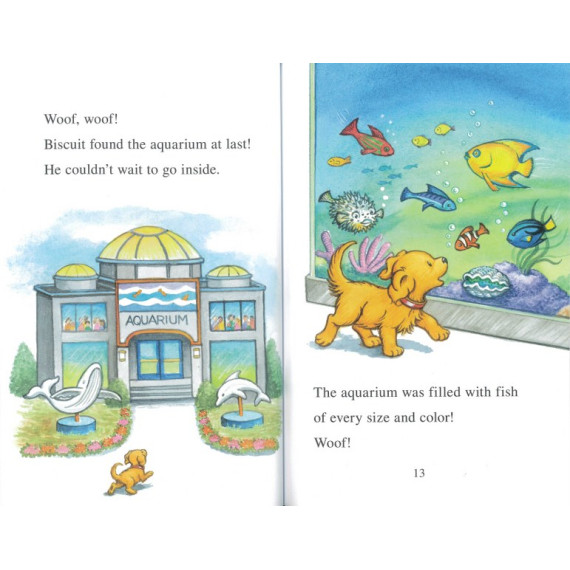 Biscuit and Friends: A Day at the Aquarium (I Can Read! Level 1)