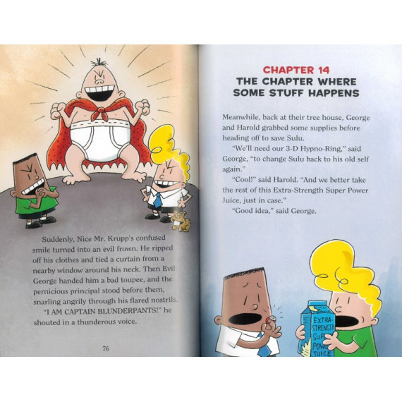 #8 Captain Underpants and the Preposterous Plight of the Purple Potty People - Full Color Edition (Paperback)