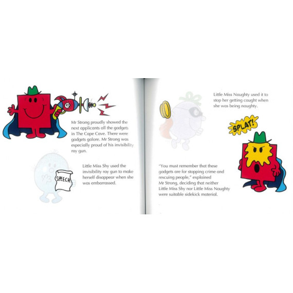 Mr. Men and Little Miss Adventure with Superheroes