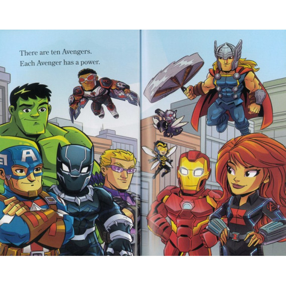 Marvel Super Hero Adventures: These are the Avengers (World of Reading Level 1)